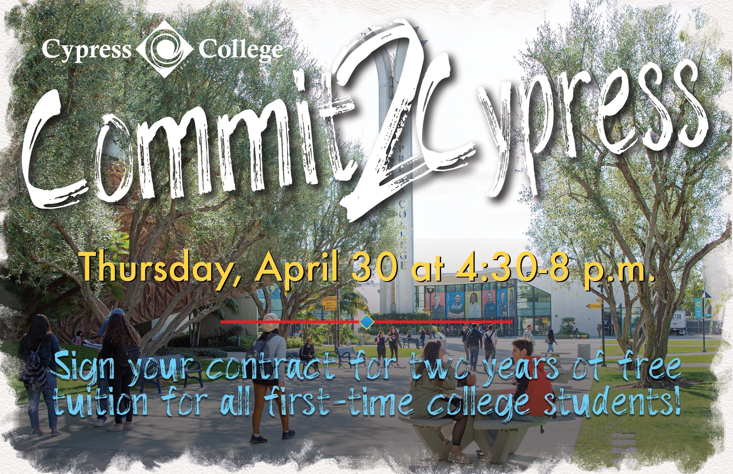 Commit2Cypress and Take Advantage of Free Tuition Through Pledge and Promise