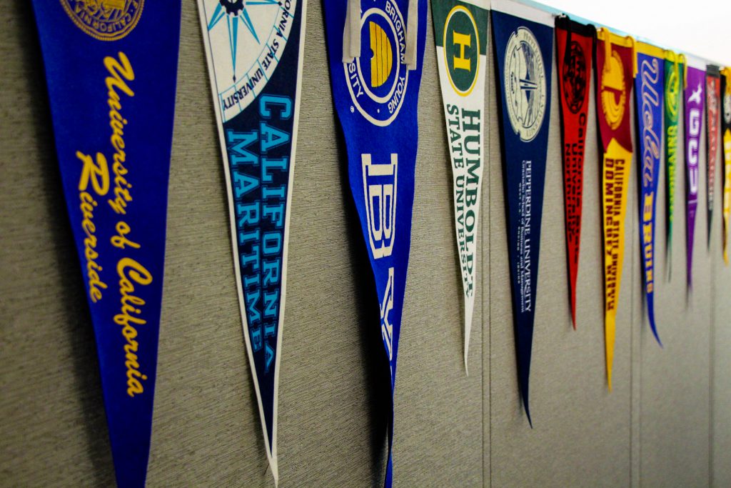 University pennants