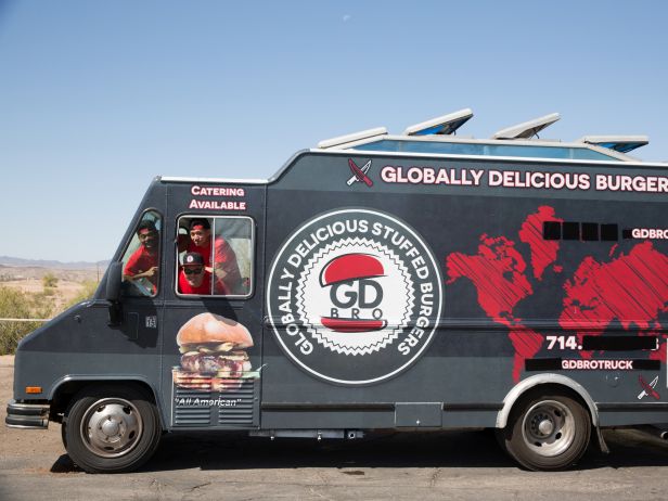 Globally Delicious Stuffed Burgers food truck