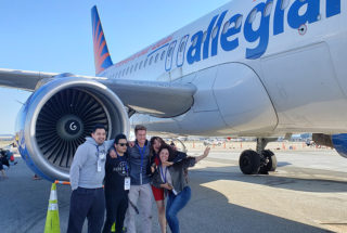 Aviation Students Attend LAX AirEx Training