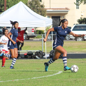 Women's soccer players