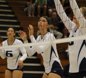 Women's volleyball players